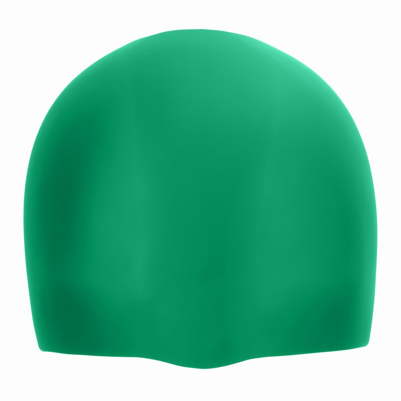 Шапка за плуване TYR Wrinkle Free green 2