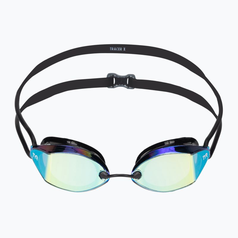 Очила за плуване TYR Tracer-X Racing Mirrored gold/black LGTRXM_751 2