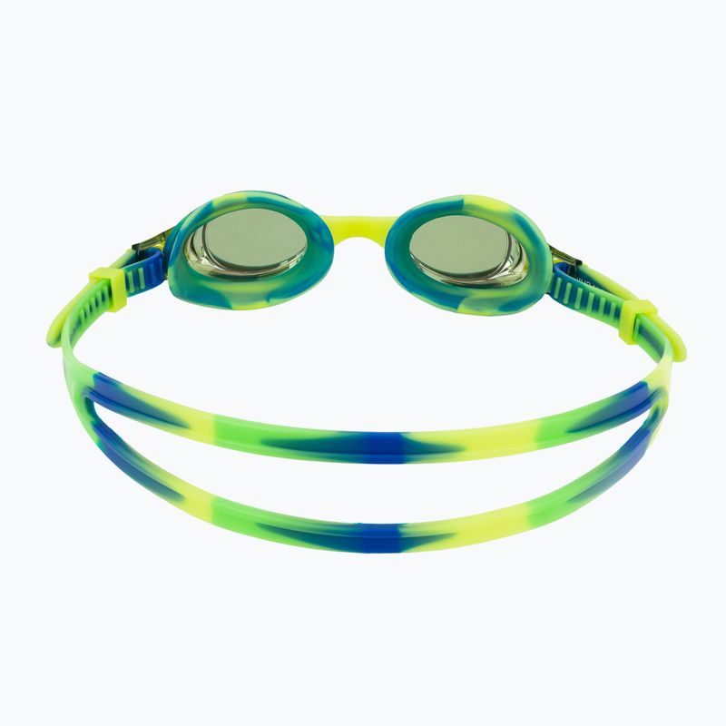 Детски очила за плуване TYR Swimple Tie Dye Mirrored gold/green/blue 4