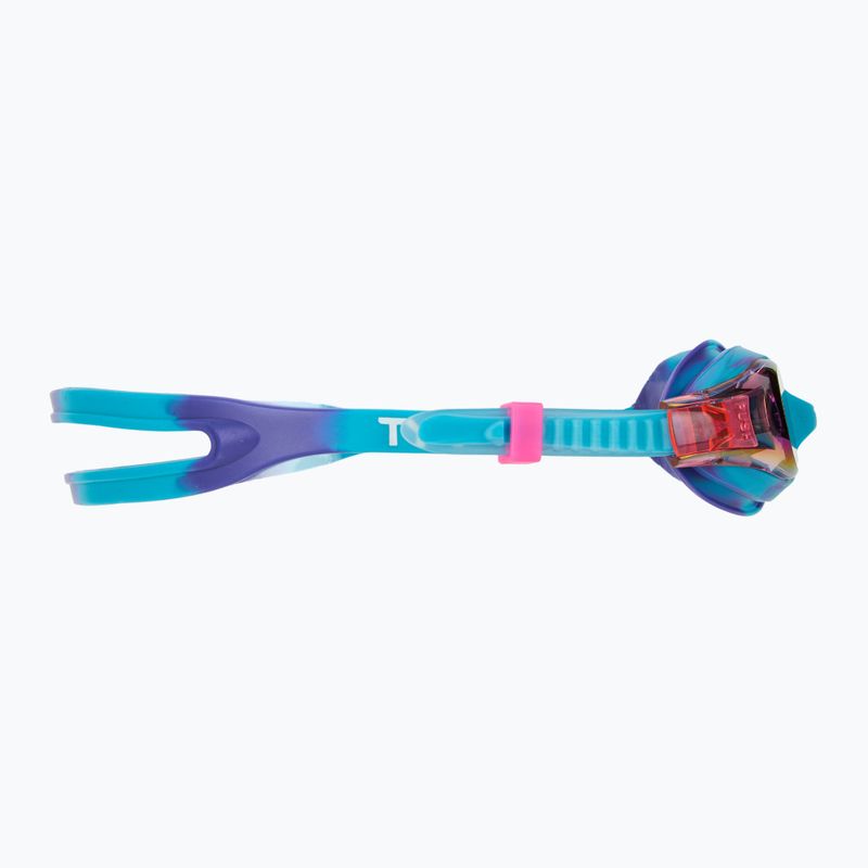 Очила за плуване TYR Swimple Tie Dye Mirrored purple/turqoise/purple 3