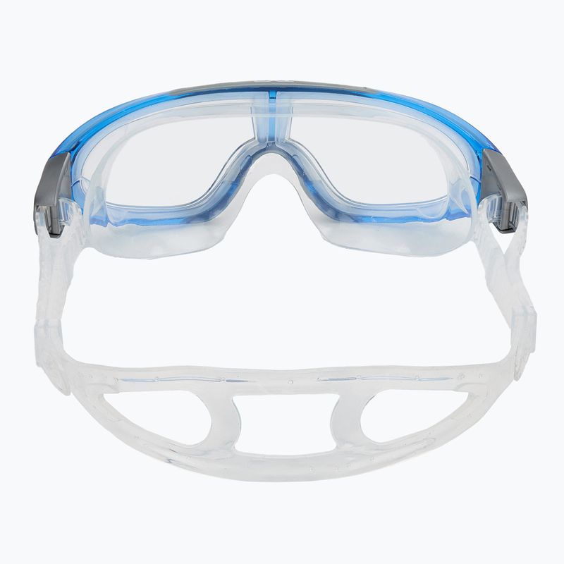 Детска маска за плуване TYR Orion clear/ blue/ grey 4