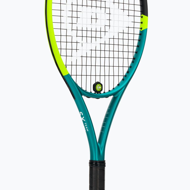 Тенис ракета Dunlop SX Team 100 teal/black/yellow 10364303 4