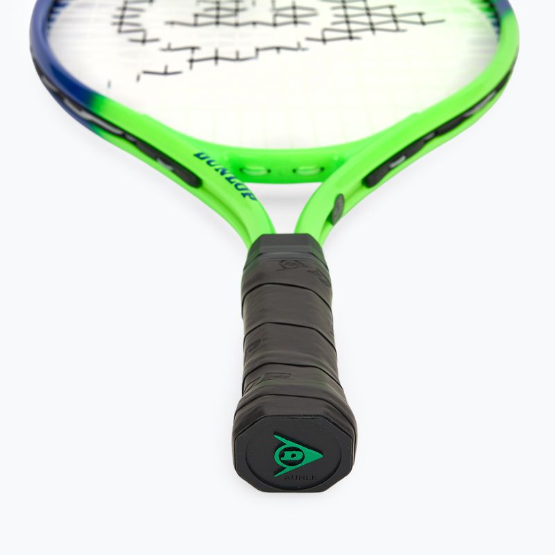 Детска ракета за тенис Dunlop Tristorm Jr 19 green/blue 3