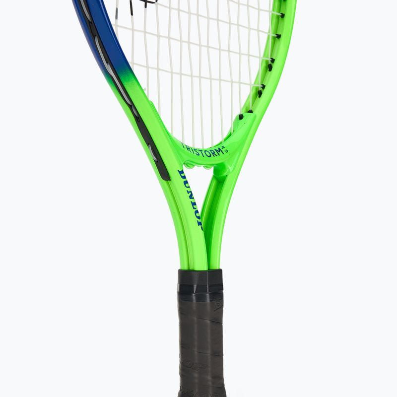 Детска ракета за тенис Dunlop Tristorm Jr 19 green/blue 4