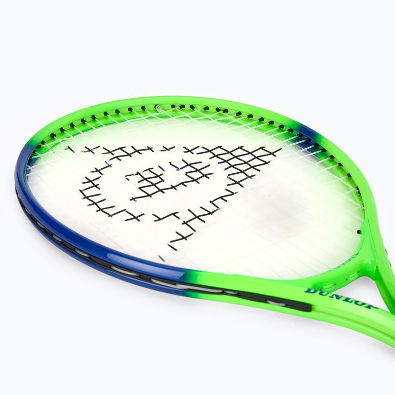Детска ракета за тенис Dunlop Tristorm Jr 19 green/blue 5