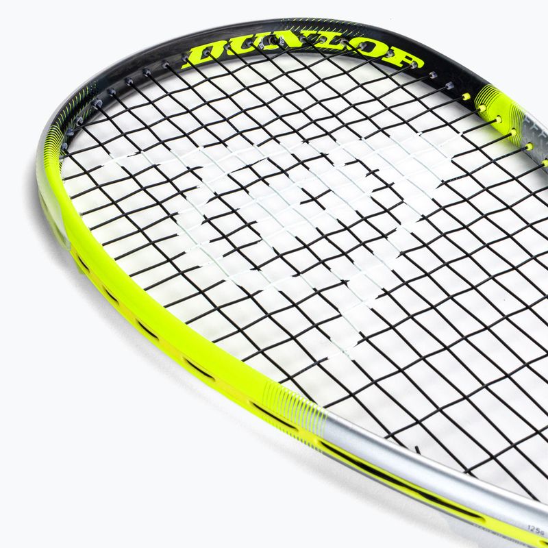 Ракета за скуош Dunlop Sq Hyperfibre Xt Revelation 125 черна/жълта 773305 6