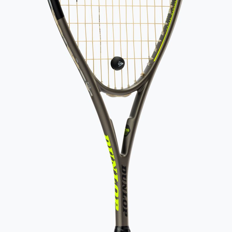 Dunlop ракета за скуош Sq Blackstorm Graphite 5 0 сиво-жълта 773360 5