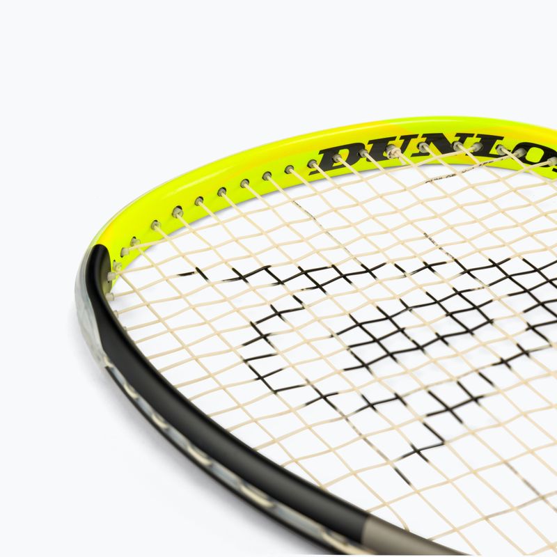 Dunlop ракета за скуош Sq Blackstorm Graphite 5 0 сиво-жълта 773360 6