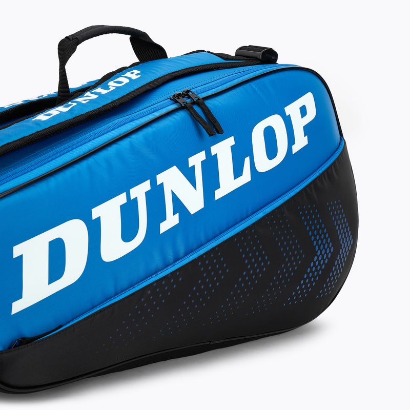 Чанта за тенис Dunlop FX-Club 6 RKT черна/черна 9