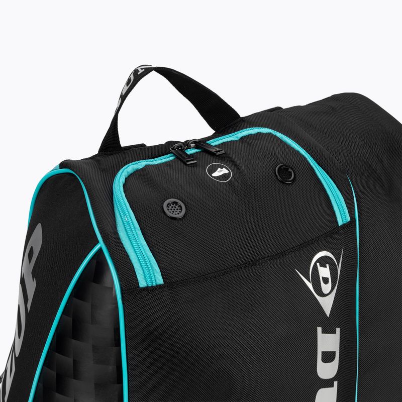 Чанта за падел Dunlop Padel Elite black/petrol 10