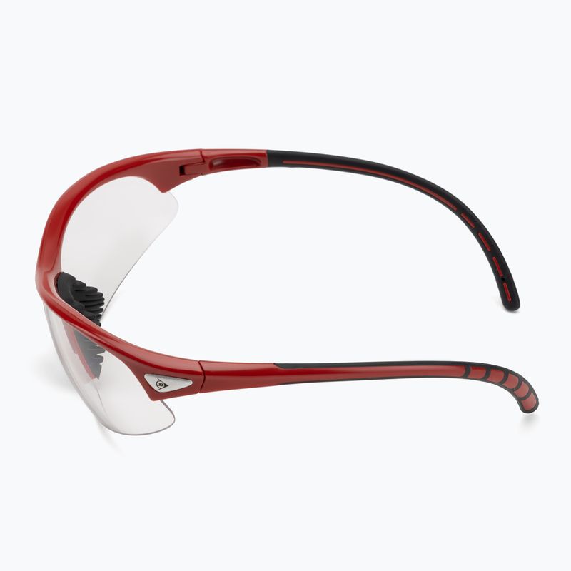 Очила за скуош Dunlop Competition Eyewear Protective red/clear 4
