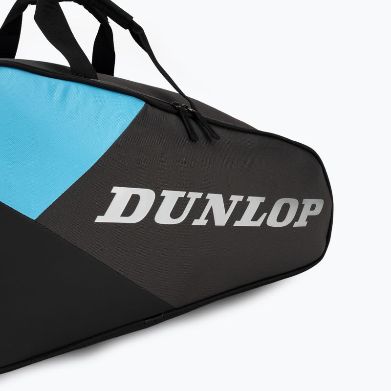 Чанта за падел Dunlop Padel FX Team black/cyan/gun metal 7