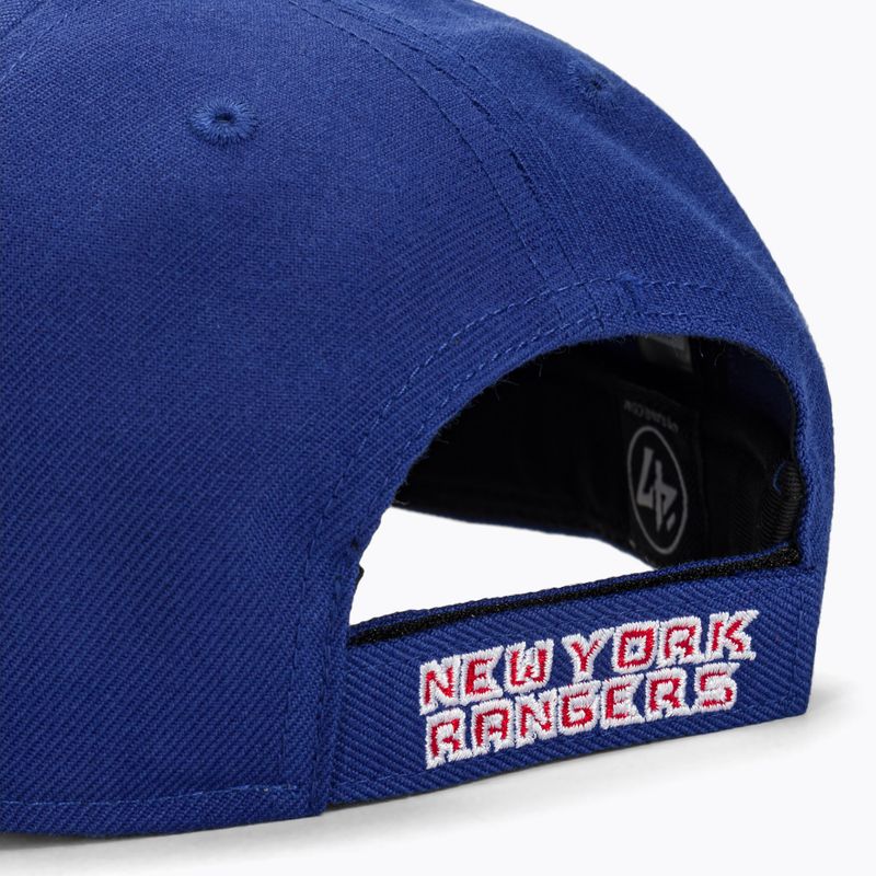 Бейзболна шапка 47 Brand NHL New York Rangers MVP royal blue 3