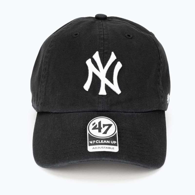 Бейзболна шапка 47 Brand MLB New York Yankees CLEAN UP B-RGW17GWSNL black 4