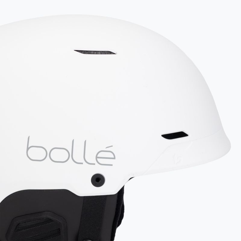 Ски каска Bollé Mute white matte 7