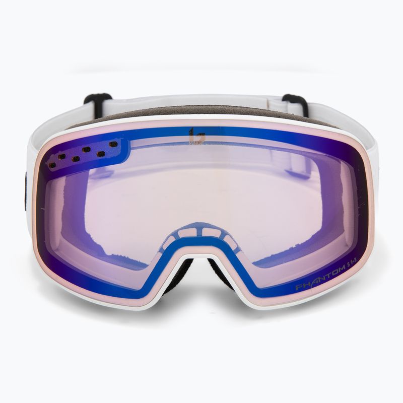 Скиорски очила Bollé Nevada Small offwhite matte/phantom vermillon blue photochromic 2