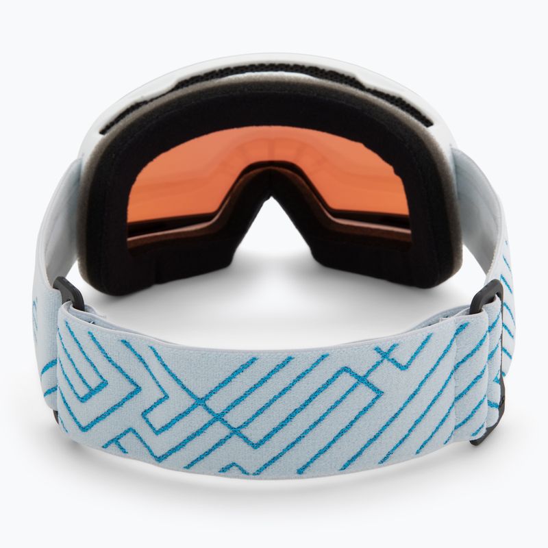 Предпазни ски очила Bollé Nevada Small white metallic blue matte/azure 3