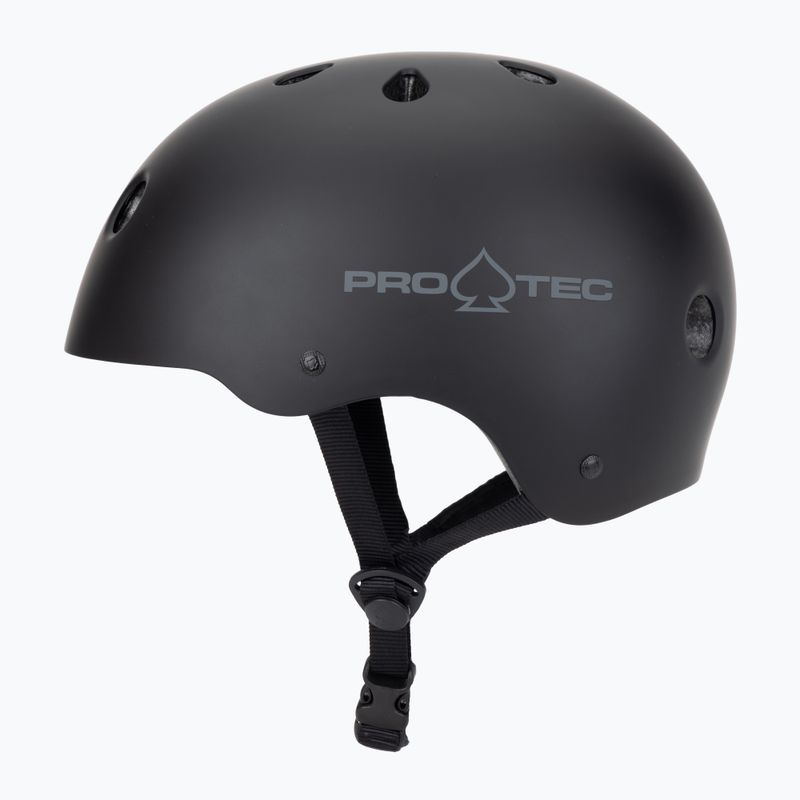 Pro-Tec Classic Сертифицирана матова черна каска 3