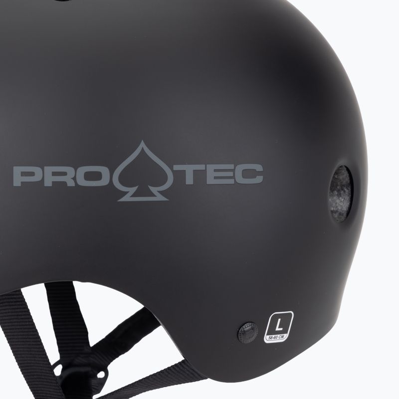 Pro-Tec Classic Сертифицирана матова черна каска 7