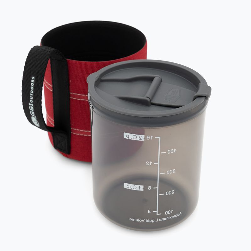 GSI Outdoors Термочаша Infinity Backpacker 550 ml червена 75281 3