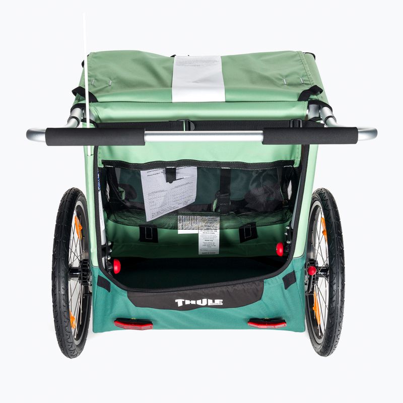 Ремарке за велосипеди Thule Coaster XT + количка Зелено 10101820 4