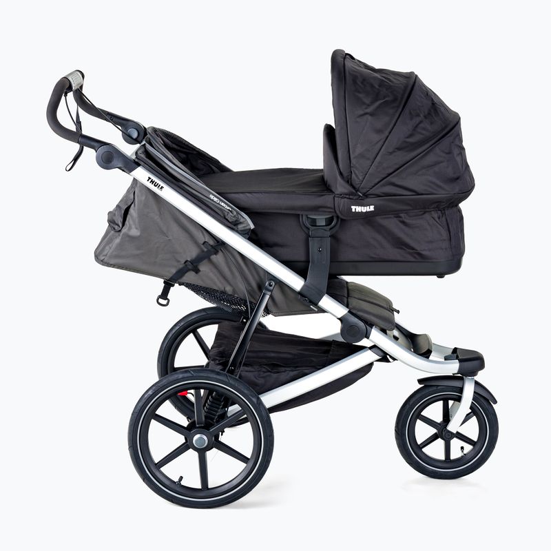 Thule Urban Glide2 детска количка за джогинг с кошче за новородено черна 10101964 5