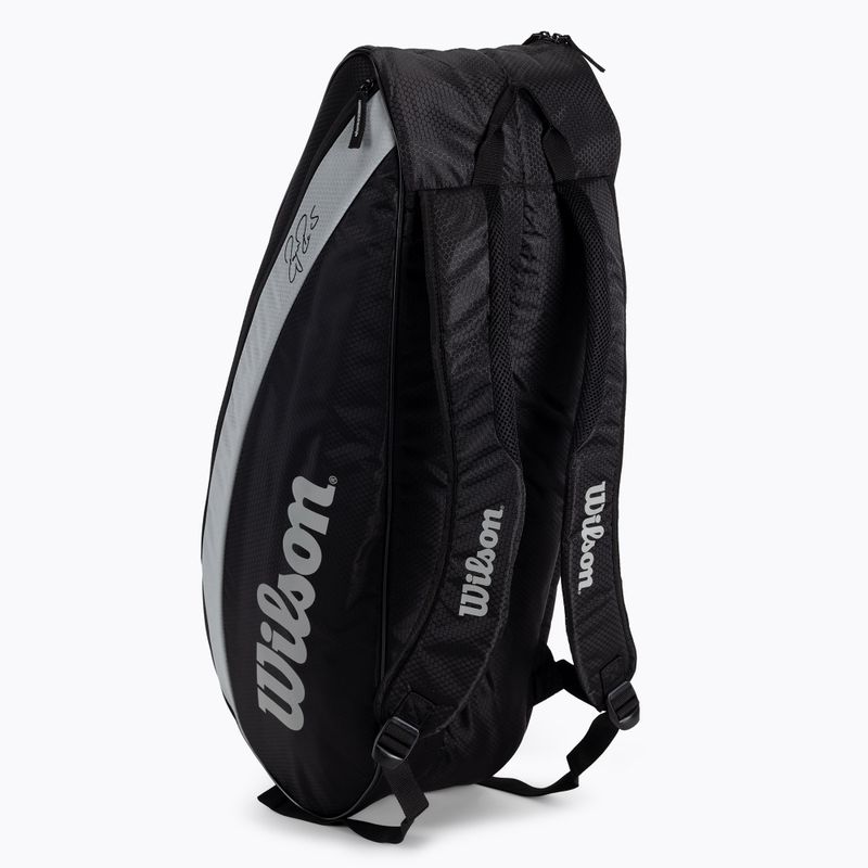 Чанта за тенис Wilson Rf Team 6 Pack black WR8005701