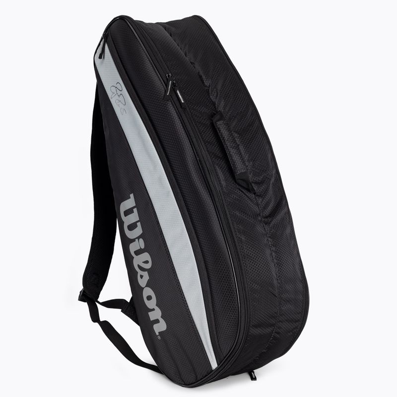 Чанта за тенис Wilson Rf Team 6 Pack black WR8005701 3