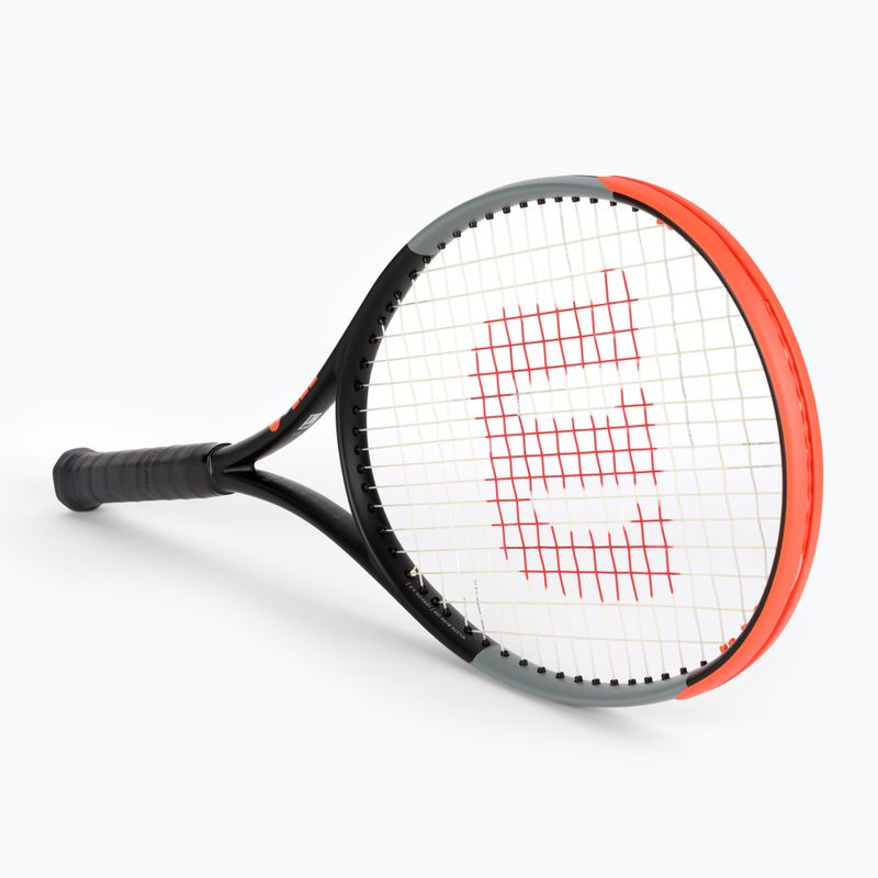 Ракета за тенис Wilson Burn 100 V4.0 черна и оранжева WR044710U 2