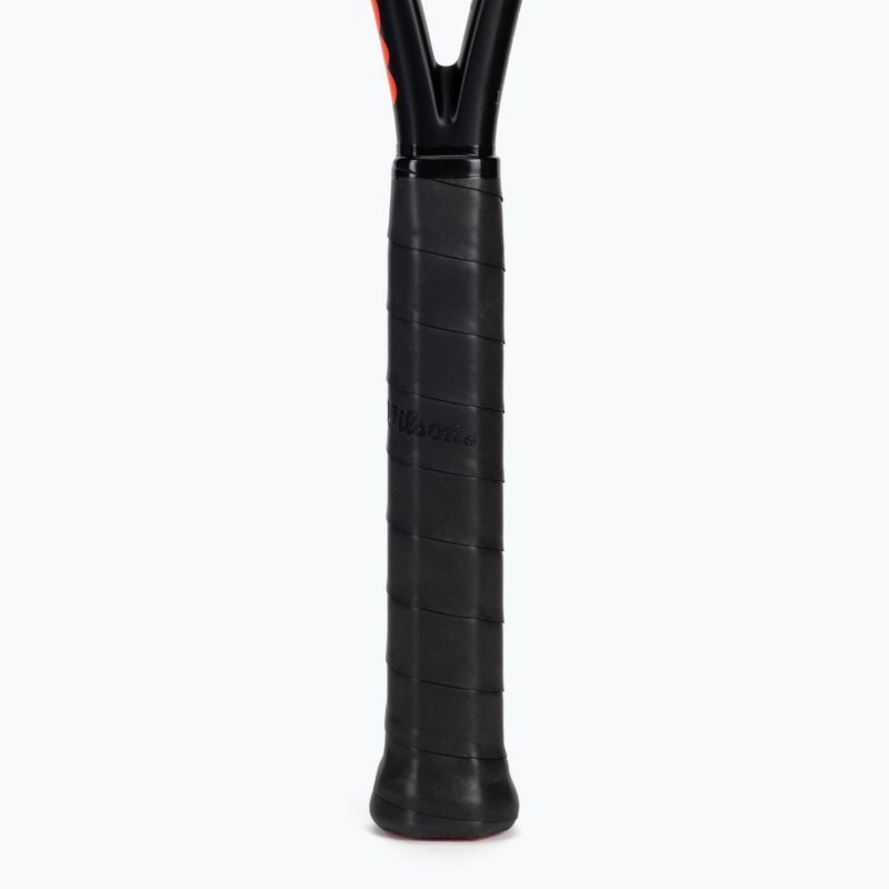 Ракета за тенис Wilson Burn 100Ls V4.0 черна и оранжева WR044910U 4
