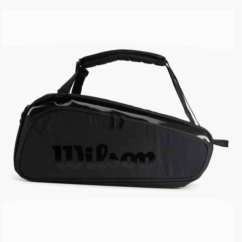 Чанта за тенис Wilson Super Tour 15 Pk Pro Staff черна WR8010401 2