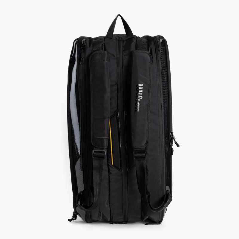 Чанта за тенис Wilson Super Tour 15 Pk Pro Staff черна WR8010401 4