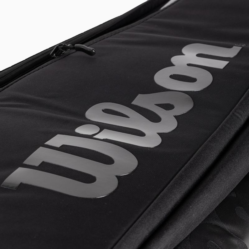 Чанта за тенис Wilson Super Tour 15 Pk Pro Staff черна WR8010401 5