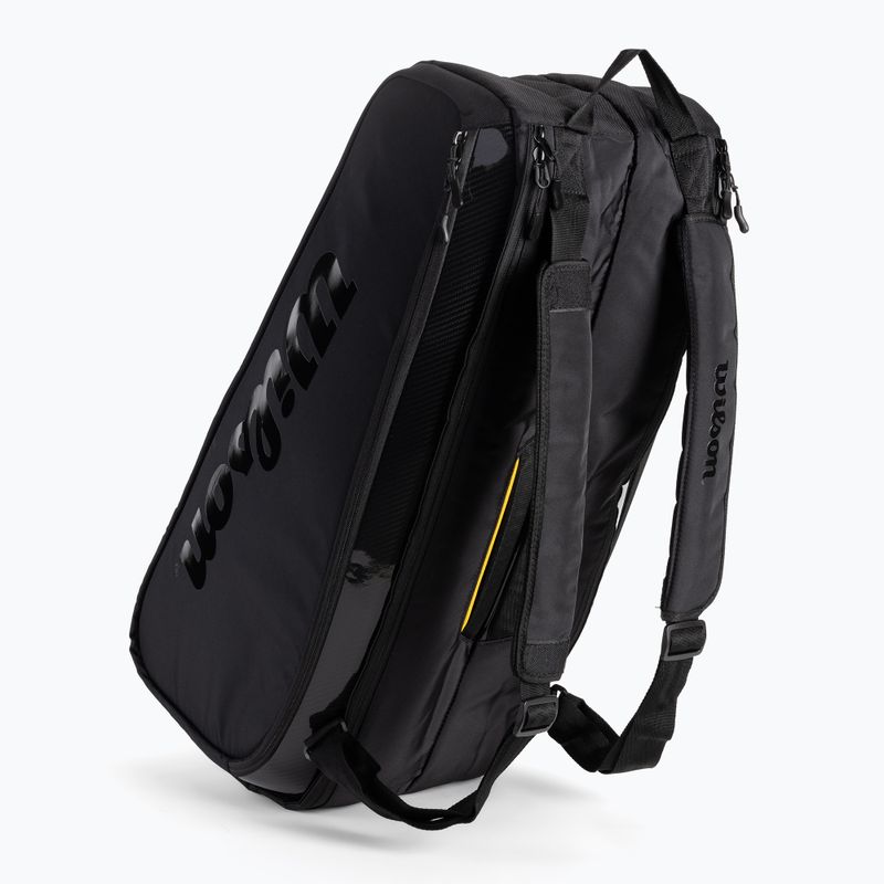 Чанта за тенис Wilson Super Tour 9 Pk Pro Staff черна WR8010601
