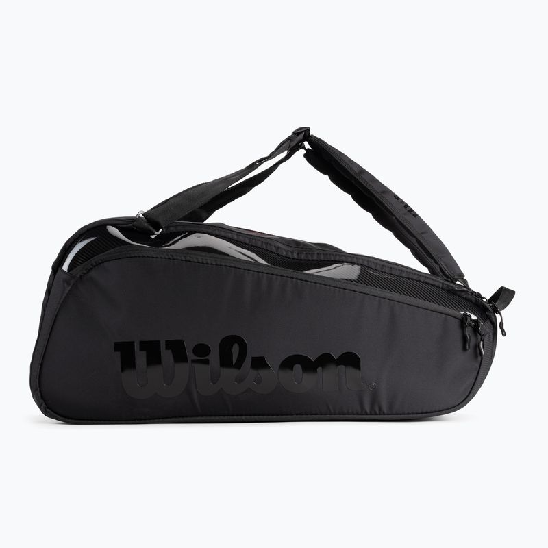 Чанта за тенис Wilson Super Tour 9 Pk Pro Staff черна WR8010601 2