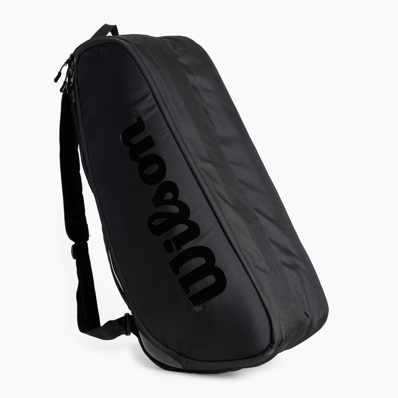 Чанта за тенис Wilson Super Tour 9 Pk Pro Staff черна WR8010601 3