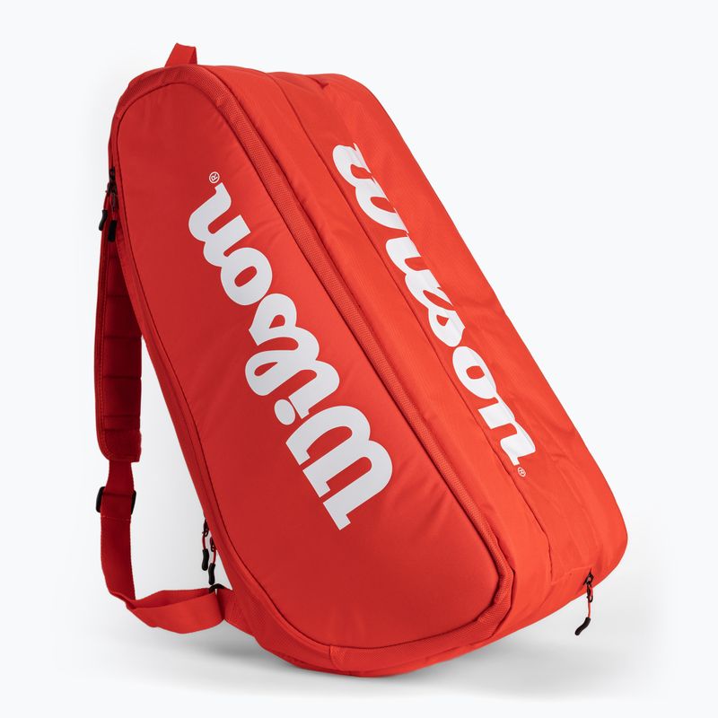Чанта за тенис Wilson Super Tour 15 Pk червена WR8010301 3