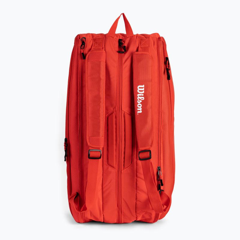 Чанта за тенис Wilson Super Tour 15 Pk червена WR8010301 4