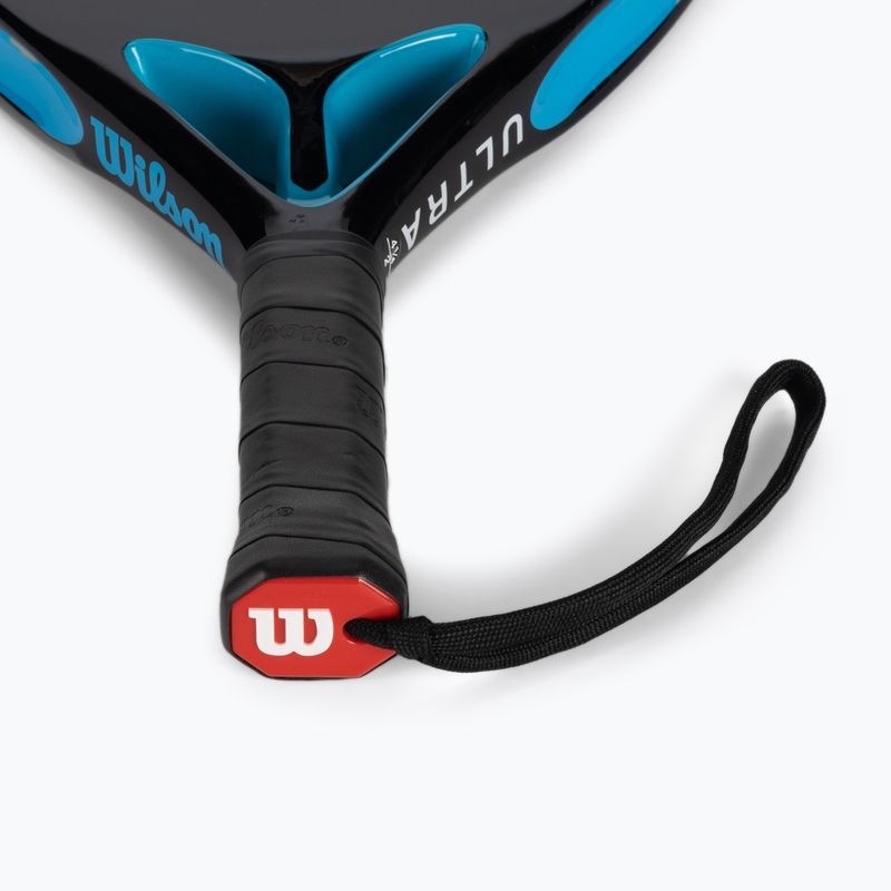 Wilson Ultra Team V2 ракета за падл черно и синьо WR067011U2 3