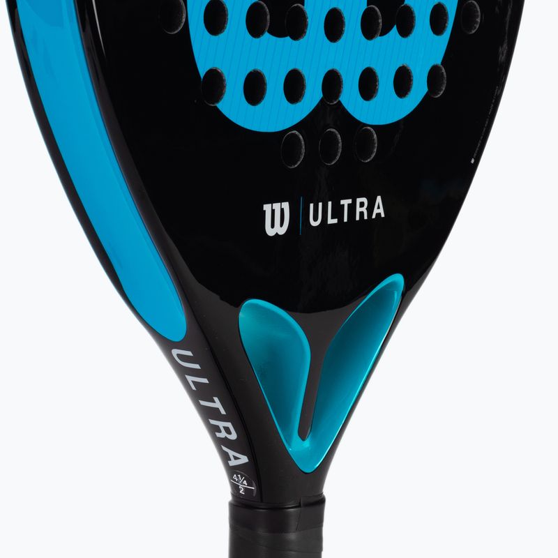 Wilson Ultra Team V2 ракета за падл черно и синьо WR067011U2 4