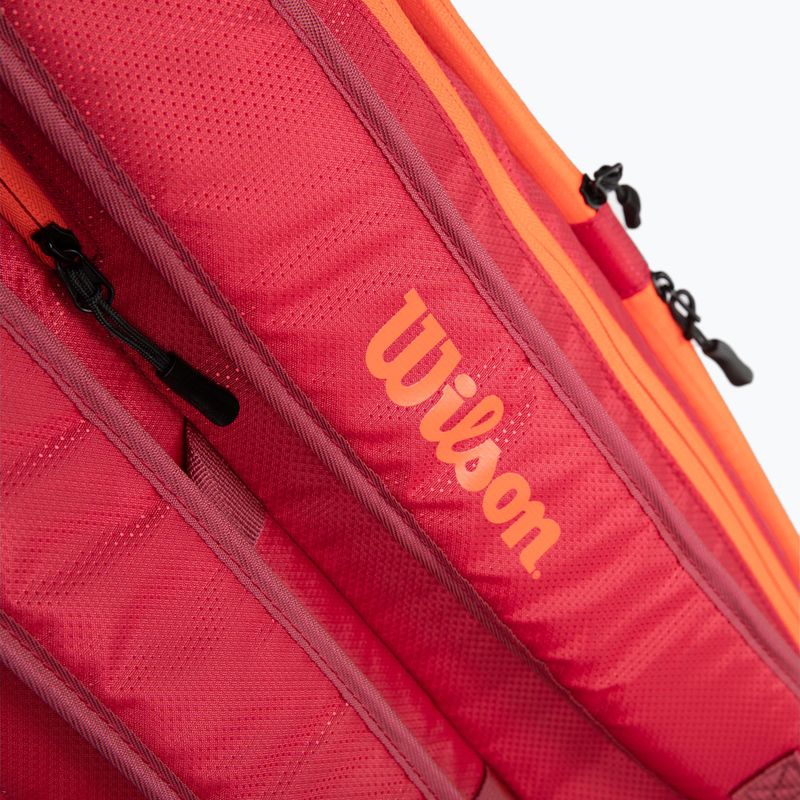 Wilson Tour 12 Pack Maroon тенис чанта WR8011202001 5