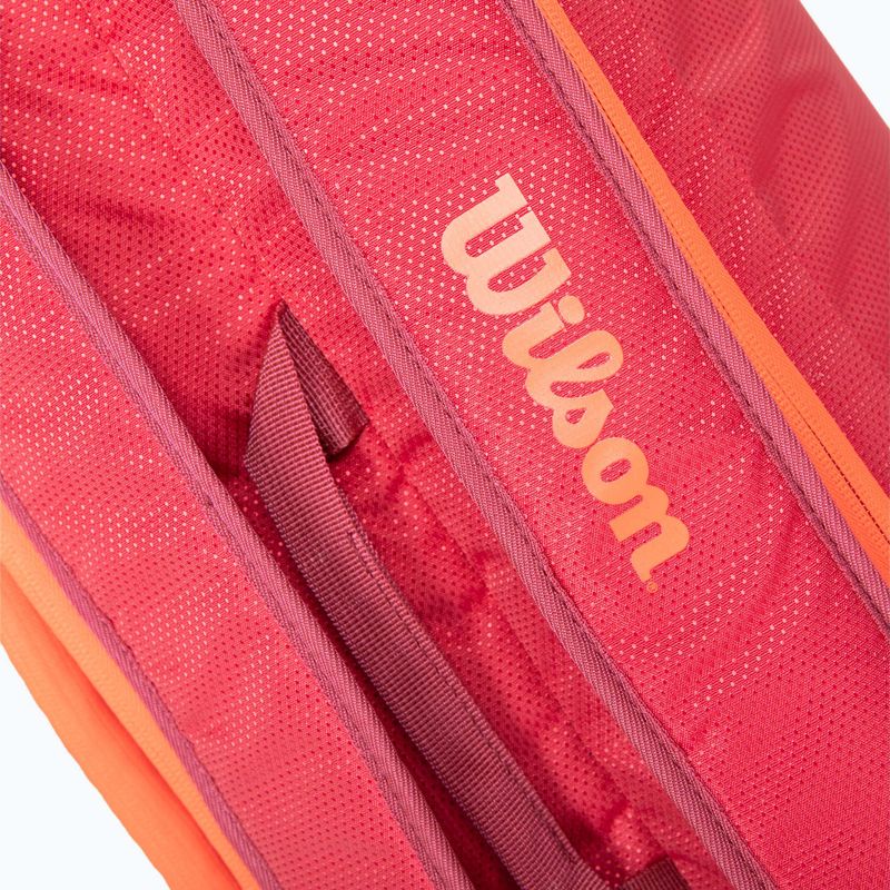 Wilson Tour 6 Pack Maroon тенис чанта WR8011302001 5