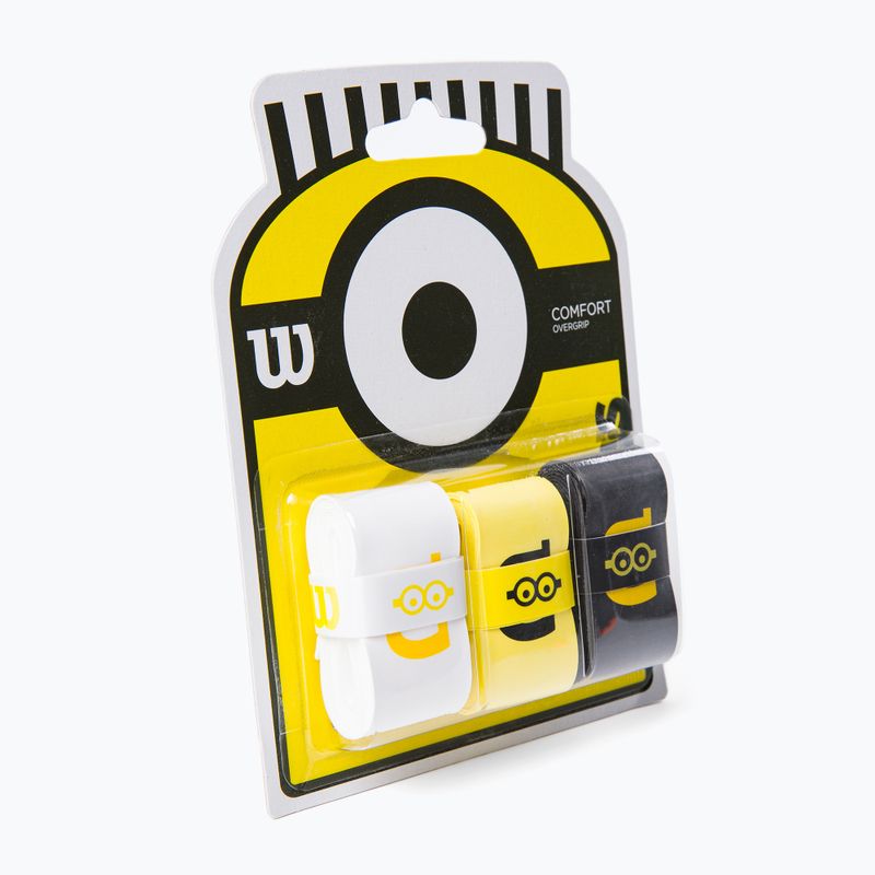 Wilson Minions тенис ръкохватка 3Pk цвят WR8408401