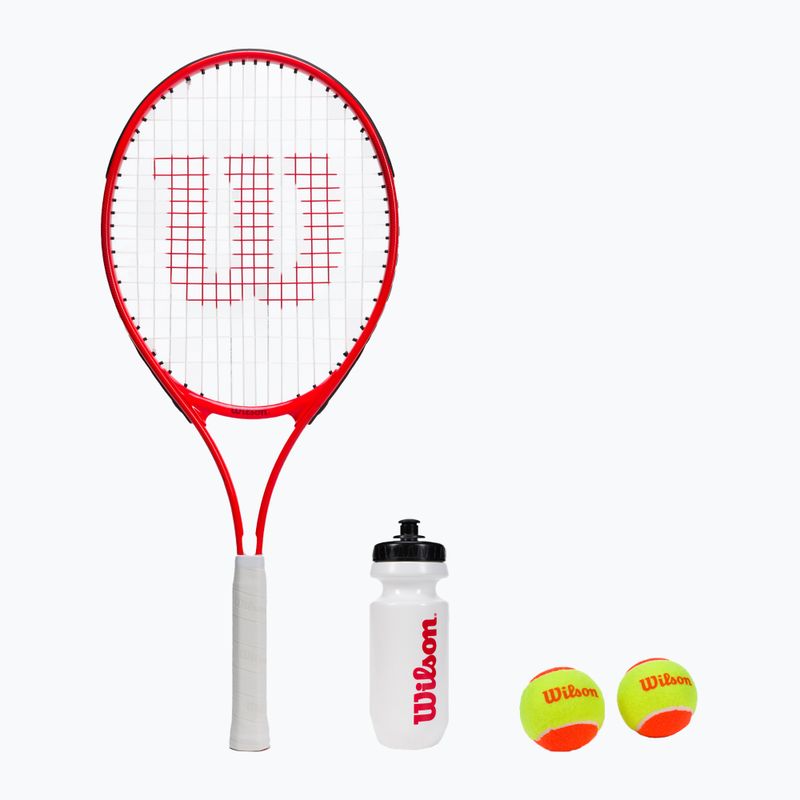 Wilson Roger Federer Детски тенис комплект 25 Червено WR082910F