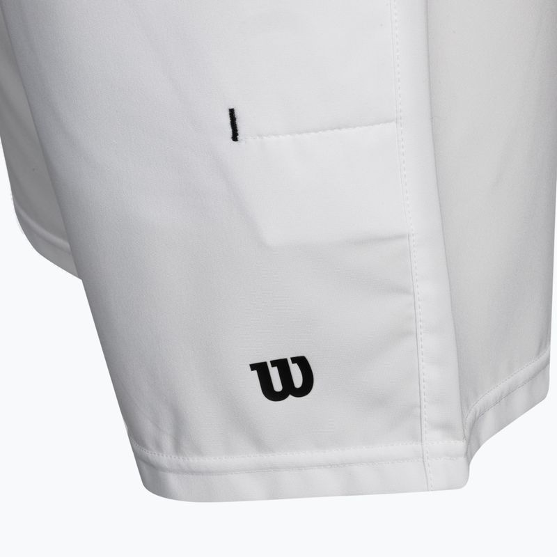 Детски тенис шорти Wilson Competition 7, бели WRA807102 4