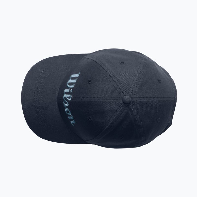 Мъжка шапка Wilson Script Twill тъмносиня WRA788607 8