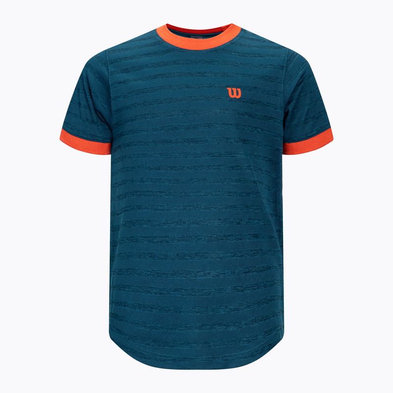 Детска тениска Wilson Competition Crew II, синя WRA807203
