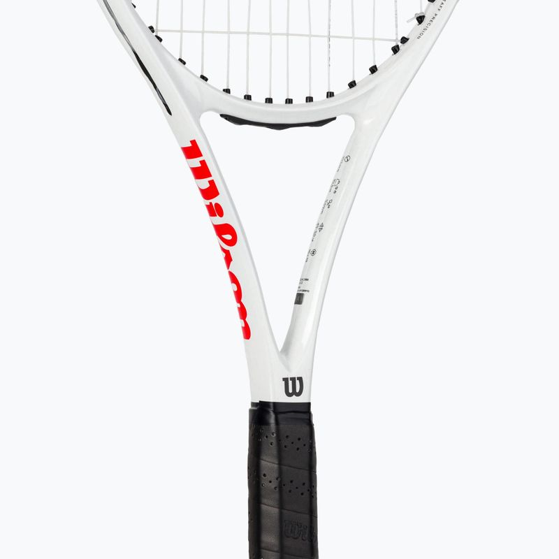 Wilson Pro Staff Precision Team 103 тенис ракета червено и бяло WR080510U 5