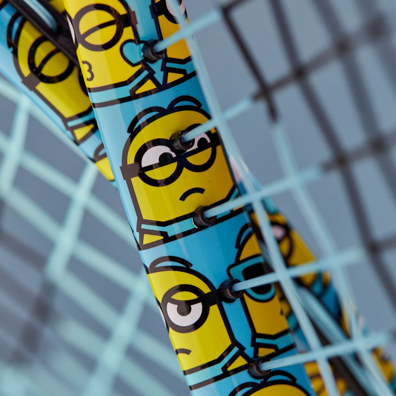 Детска тенис ракета Wilson Minions 2.0 Jr 23 синьо/жълто WR097210H 9