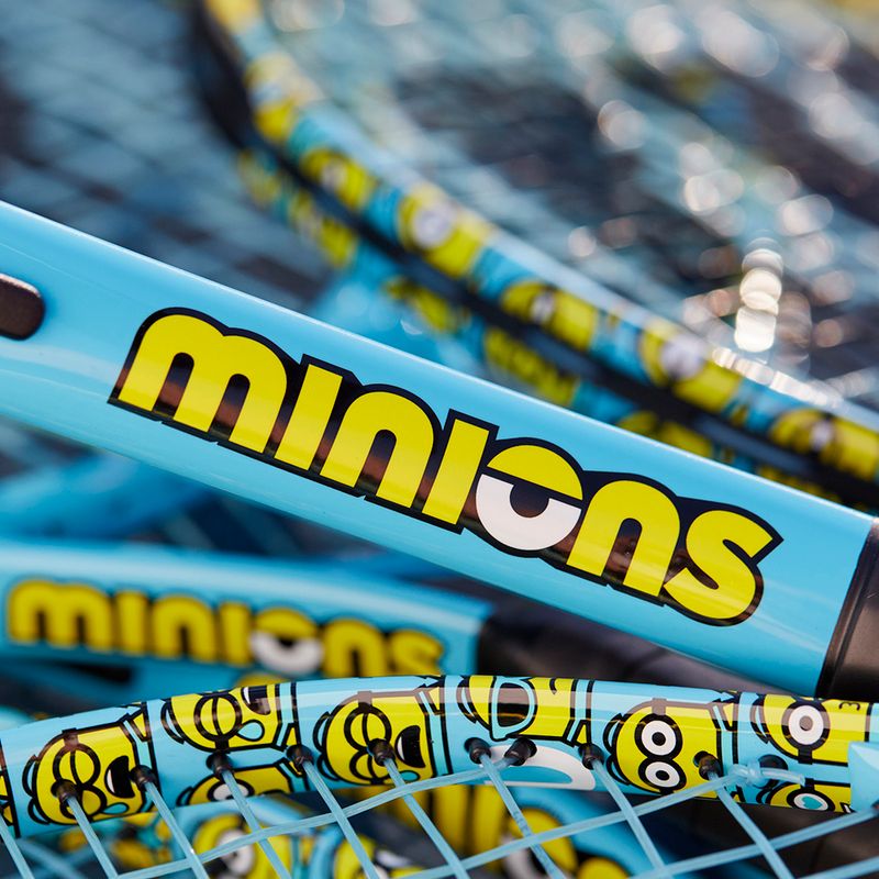 Детска тенис ракета Wilson Minions 2.0 Jr 23 синьо/жълто WR097210H 10